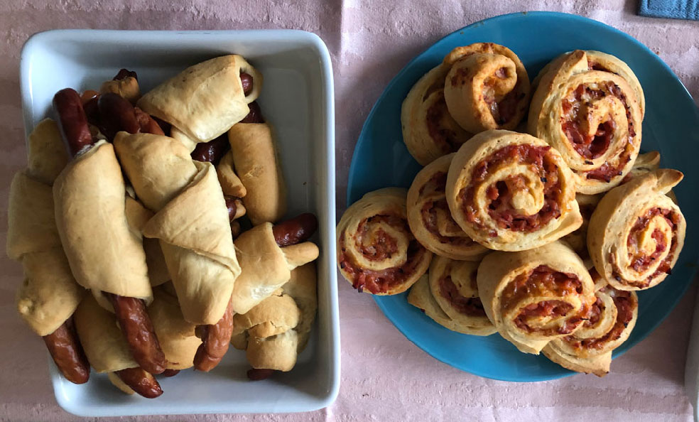 Pizzadej, super til pølsehorn og pizzasnegle